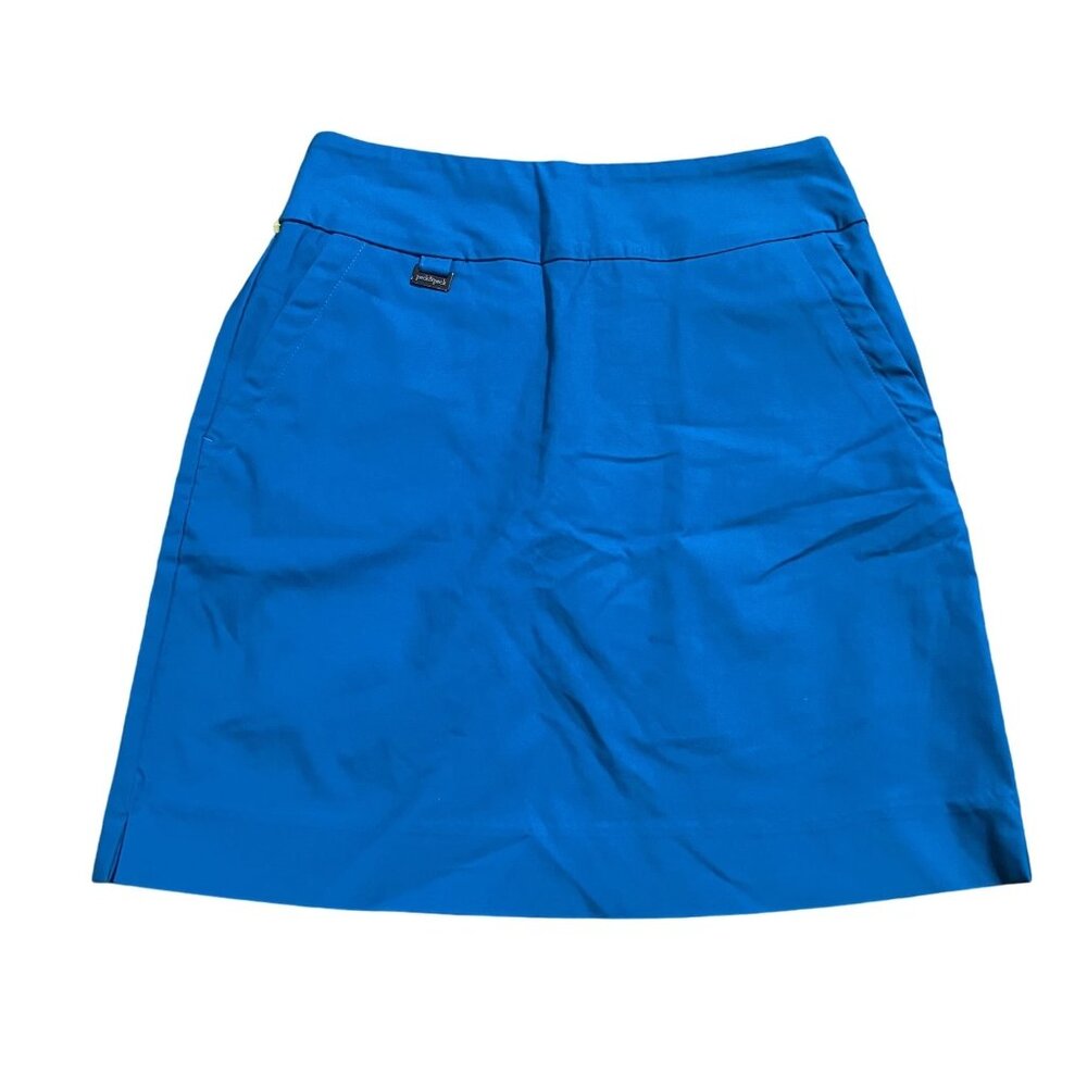 Peck & Peck Blue Skort Size 2 - Rayon/Nylon/Spandex Blend NWT